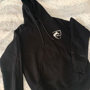 Alphalete Proud but never satisfied hoodie
